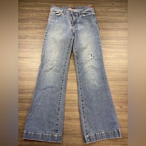 Worn Denim Jeans Size 6